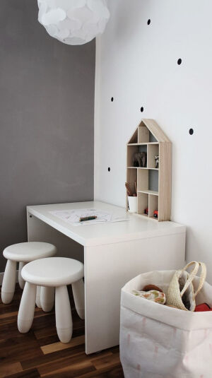 mommo design: IKEA HACKS FOR KIDS - Stuva bench as desk