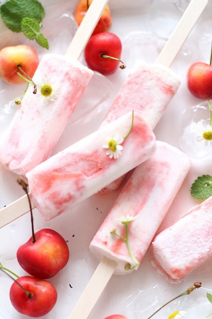 Cherry Ice Pops