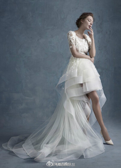 Shine Moda2014秋冬系列婚纱，实用与灵动的结合，宛如人间仙子。