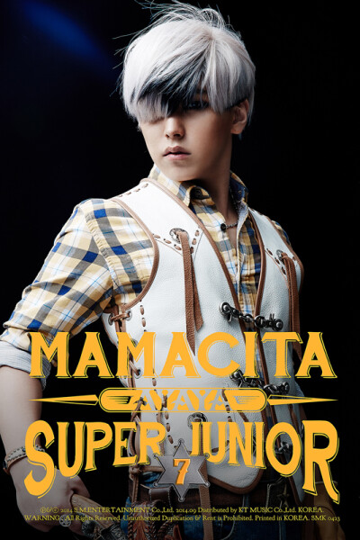 superjunior 七辑《MAMACITA》官方宣传图 晟敏