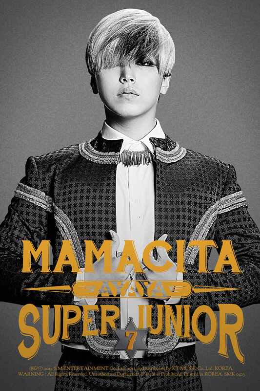 superjunior 七辑《MAMACITA》官方宣传图晟敏