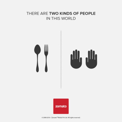 Witty Print Ads Show Two Different Kinds Of Eating Habits That People Have 10