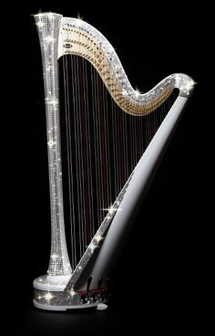 ~Silver Harp Swarovski ~Versace Home Abu Dhabi ~*