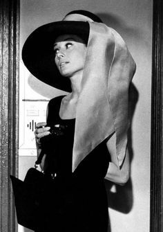That is the perfect hat to wear while you are gathering a few things for dinner at the grocery store.