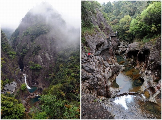 古冰川遗迹——铜铃山壶穴奇观