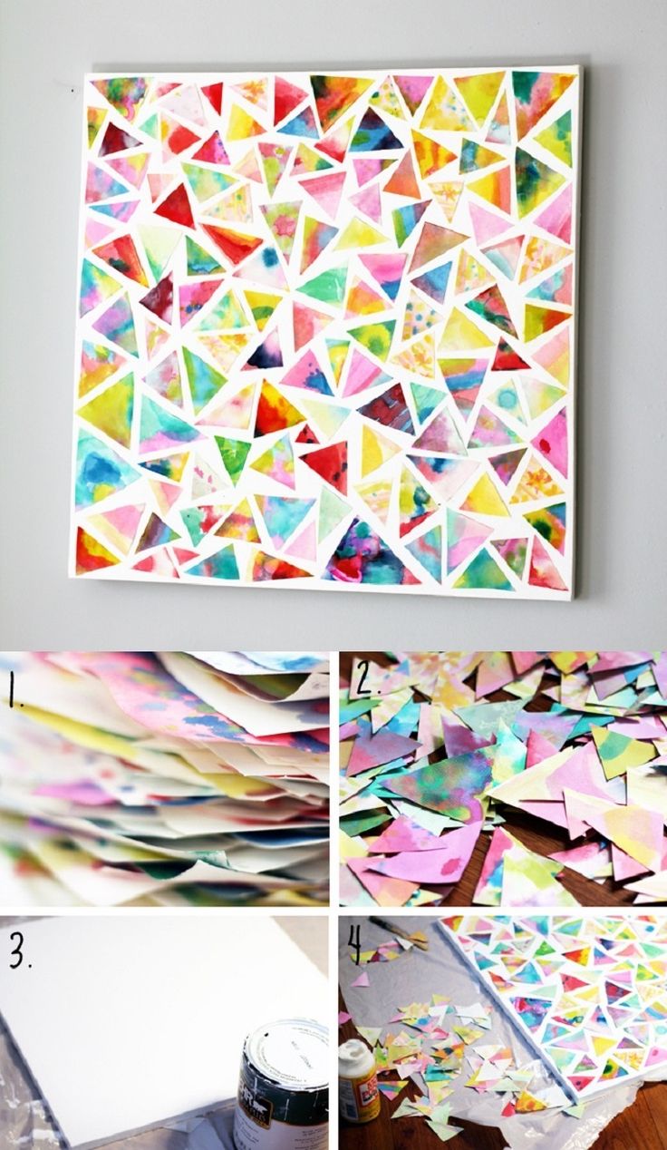 14 Pinspired DIY Wall Art Tutorials - GleamItUp