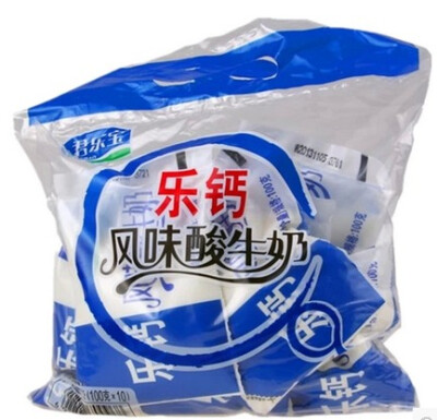 【微笑超市】君乐宝酸牛奶益生菌乐钙 10袋*100g