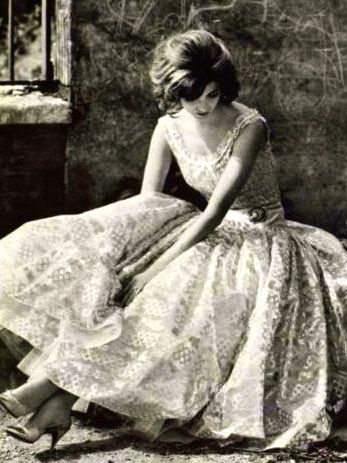 1950's evening wear