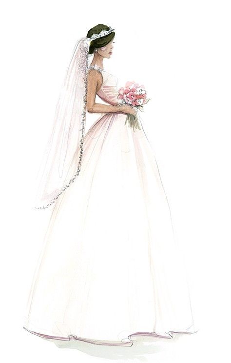 by Paperfashion. Wedding illustrations