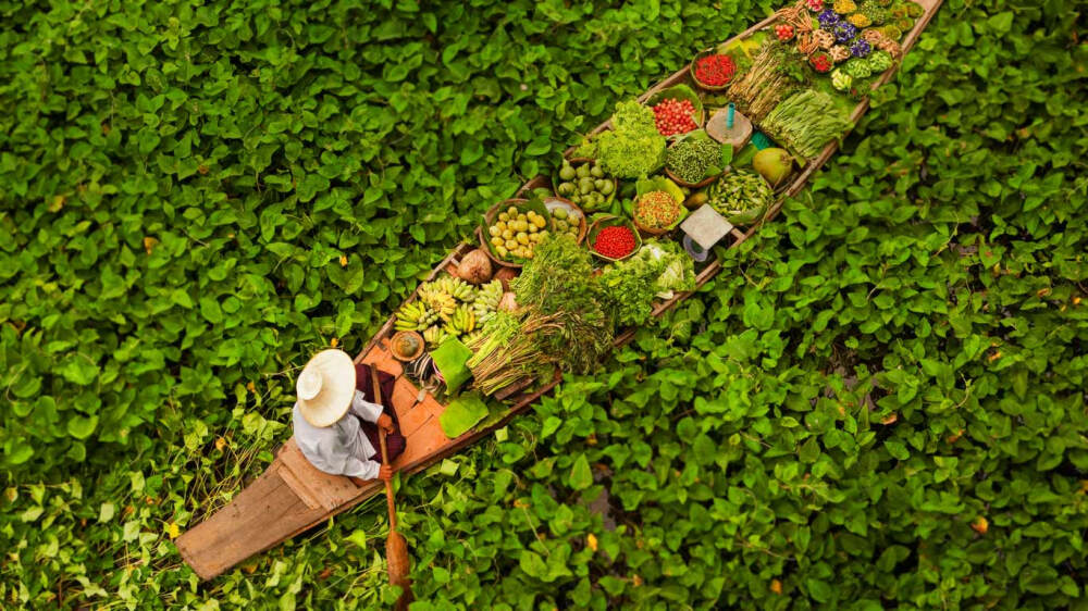 曼谷水上集市 FloatingMarket