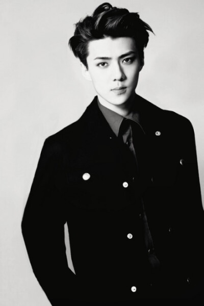 EXO 吴世勋 Sehun ELLE MEN 杂志扫图