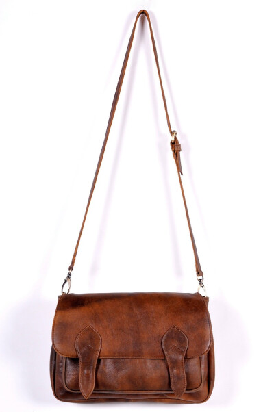 ELECTRA. Leather crossbody bag. Brown leather bag. Oversized leather clutch.. $180.00, via Etsy.