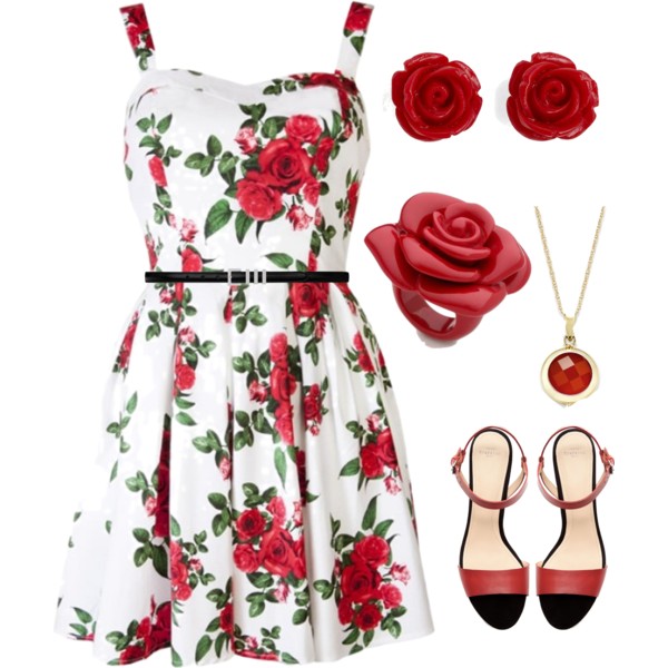 A fashion look from August 2013 featuring Zara sandals, Brooks Brothers earrings and Yves Saint Laurent belts. Browse and shop related looks.