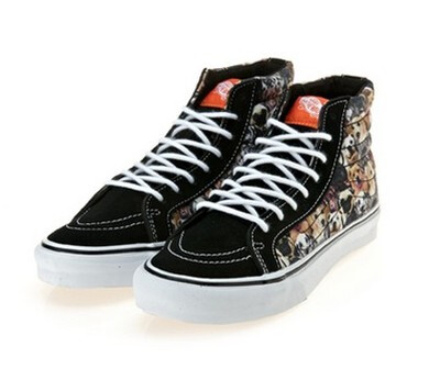 代购 [韩国代购]VANS 女鞋 SK8-HI SLIM (ASPCA) DOGS VN-0QG3AQ3