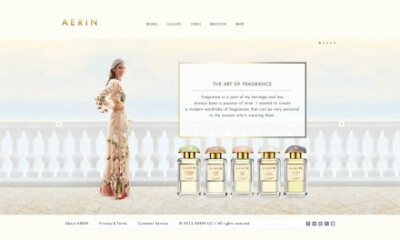 #古田路9号# ===========AERIN The Art of Fragrance 芬芳的艺术==========详细案例请点击：http://t.cn/Rhvq00m