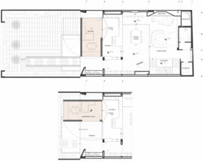 伊朗Nextoffice建筑事务所设计了一栋旋转住宅Sharifi-Ha house，特别之处是立面上的三个房间设有机关，按下按钮房间就会旋转，住户可以根据德黑兰的四季气候变化选择房间的朝向，建筑的外观也会随之改变。