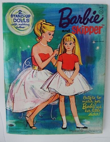 Barbie and Skipper paper dolls