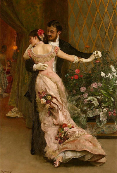 The End of the Ball - Rogelio de Egusquiza 1915