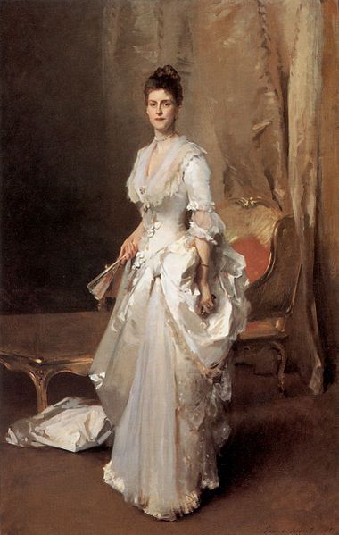 Mrs. Henry White by John Singer Sargent, via Wikimedia Commons