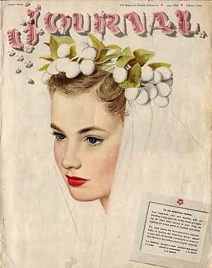 Historical: vintage ladies' home journal cover