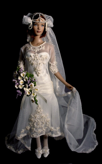 Beautiful bride doll