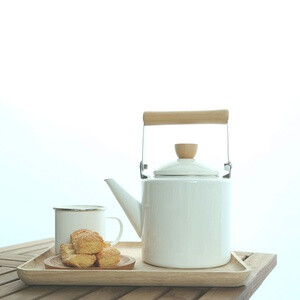 ZAKKA出口日本搪瓷壶烧水壶热水壶开水壶茶壶咖啡壶复古