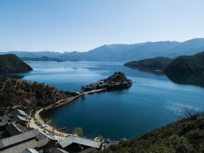 云南泸沽湖风景-重庆旅行社www.ytszg.com