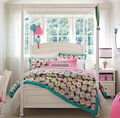 床品搭配 演绎浪漫的卧室