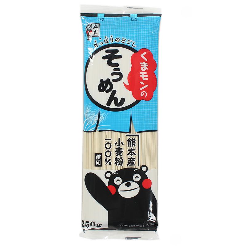 日本进口 五木100%小麦粉熊本 挂面凉面拌面速食面日式拉面250g