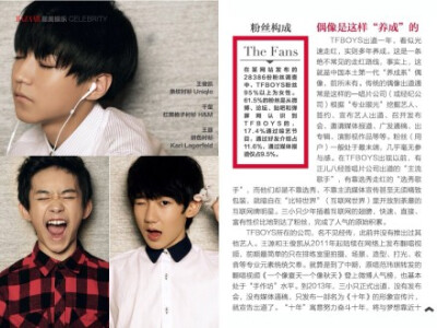 #TFBOYS# 【图片】时尚芭莎ipad版第31期，tfboys内容，电子版图片加文字。果然比扫图效果好。