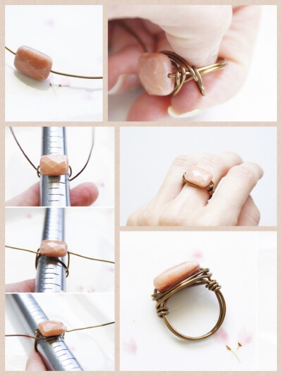 Oooh now this is fun! I have beading pliers we can use. www.bykaro.nl | DIY ring | sieraden maken