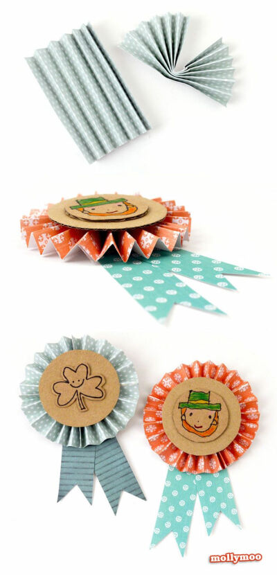 DIY Paper Badges | MollyMooCrafts.com #FoPRR