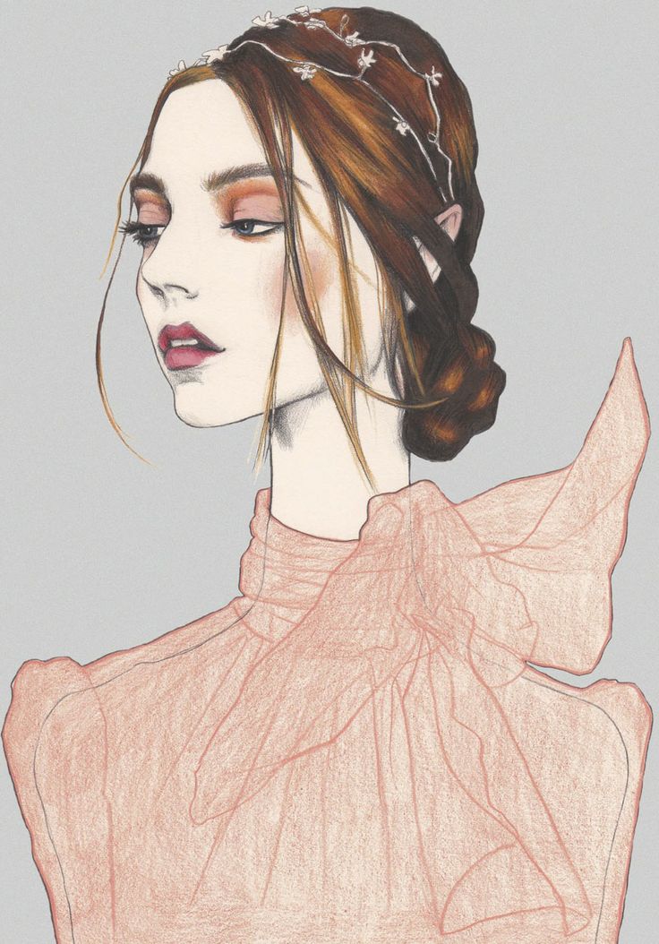 fashion drawing! love it.