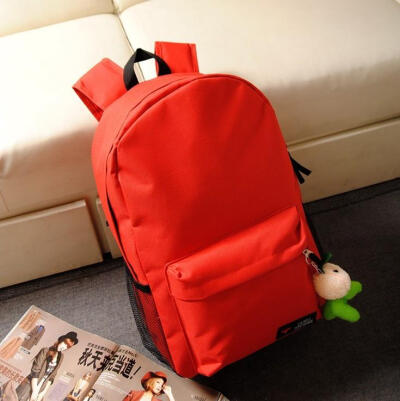 FAZHONGFA韩版男女生帆布双肩包休闲包背包 学生书包旅行包