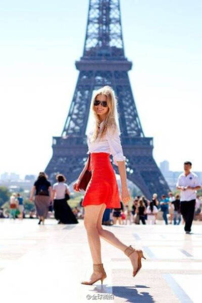 ✿ Streetstyle ✿ | behind the Eiffel Tower