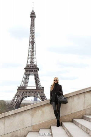 ✿ Streetstyle ✿ | behind the Eiffel Tower