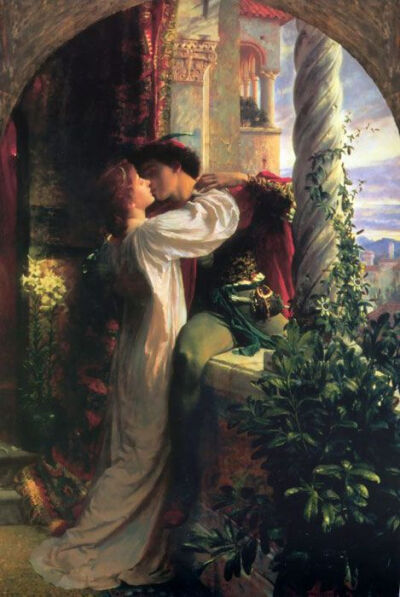 Sir Frank Bernard Dicksee &amp;quot;Romeo &amp;amp; Juliet&amp;quot; 1884