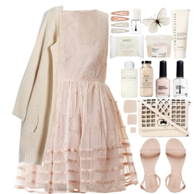 A fashion look from August 2014 featuring RED Valentino dresses and Forever 21 hair accessories. Browse and shop related looks.