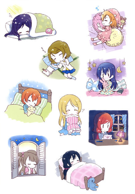 #lovelive!# μs应援计划# Lovelive! School idol diary. SD version of μ’s