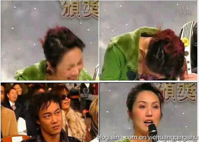 1998年，杨千嬅凭借《爱人》首夺香港商业电台“叱咤乐坛女歌手铜奖”，而此时坐在台下的陈奕迅却红了眼眶。