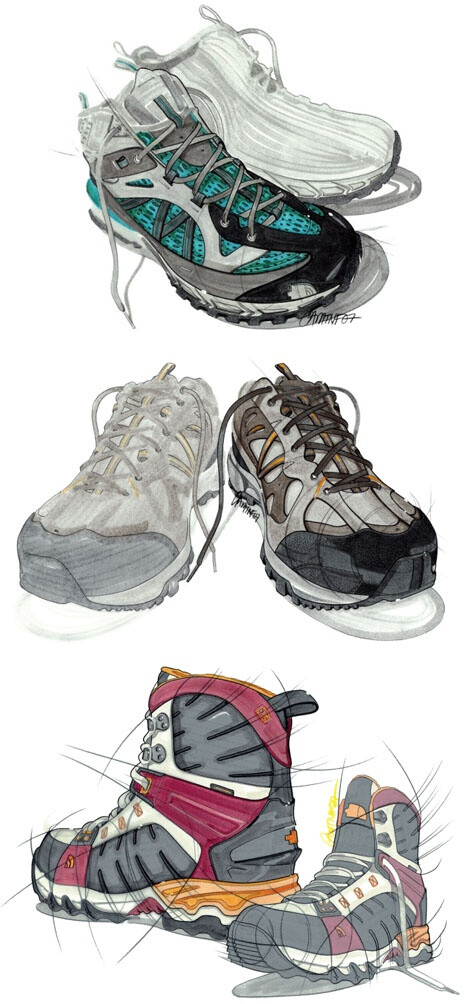 Shoes rendering