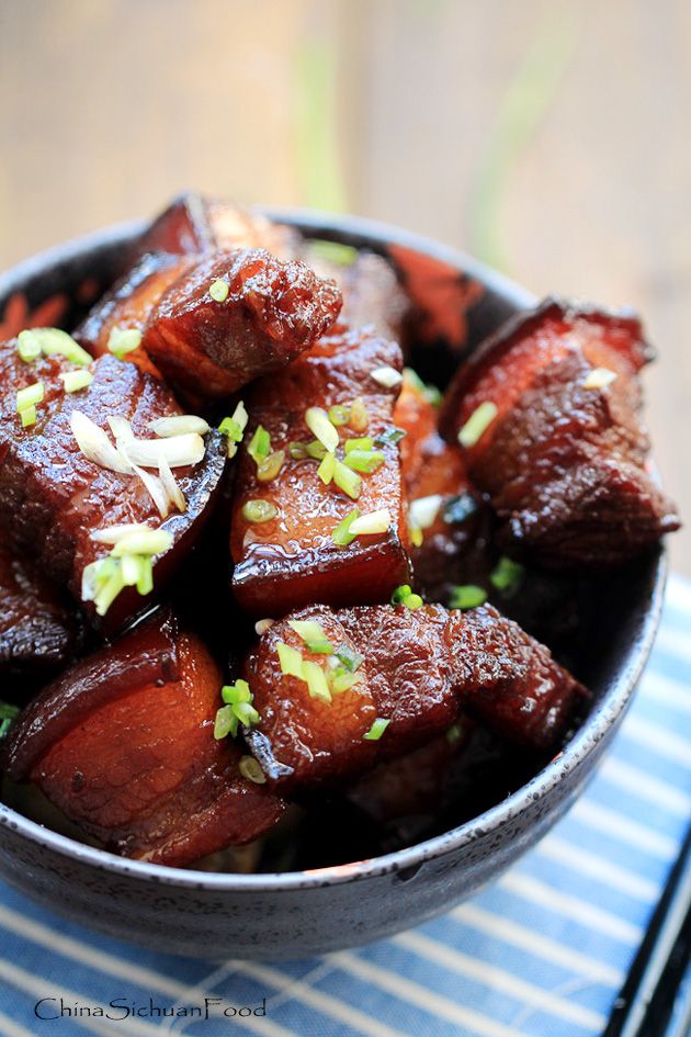 Hong Shao Rou—SuShi(Red braised pork belly)