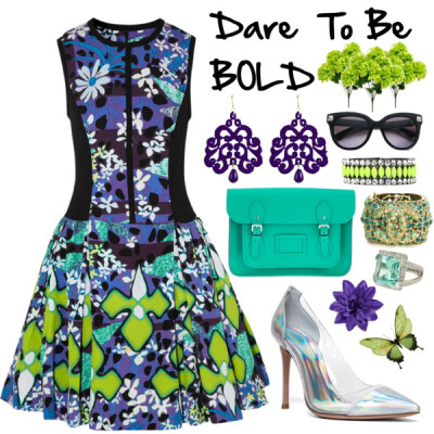 A fashion look from February 2014 featuring Peter Pilotto dresses, Gianvito Rossi pumps and The Cambridge Satchel Company handbags. Browse and shop related looks.