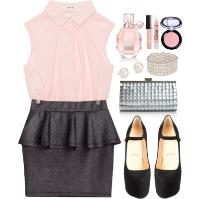 A fashion look from November 2013 featuring 2b bebe mini skirts, Christian Louboutin pumps and La Regale clutches. Browse and shop related looks.