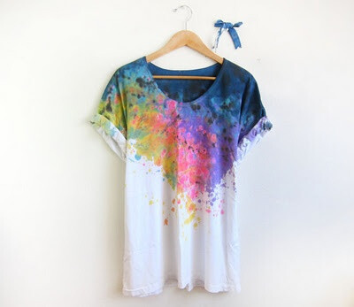 DIY tie dye shirts