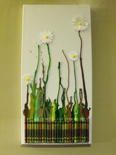 Now thins crayon art is actually kinda cool #Crayola Crayon. #Meltdown #DIY #craft For list of homes for sale in Michigan call Elite Realty 734-513-2166 or click www.eliterealtymi.com