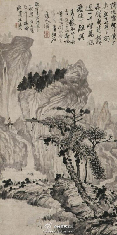  石涛（1630一1724年），明末清初的“清初四僧”之一。“我之为我，自有我在。古之须眉不能生我之面目，古之肺腑不能入我之腹肠。我自发我之肺肠，揭我之须眉。”--- 石涛《画语录》。这种思想精辟的概述了他对绘画…