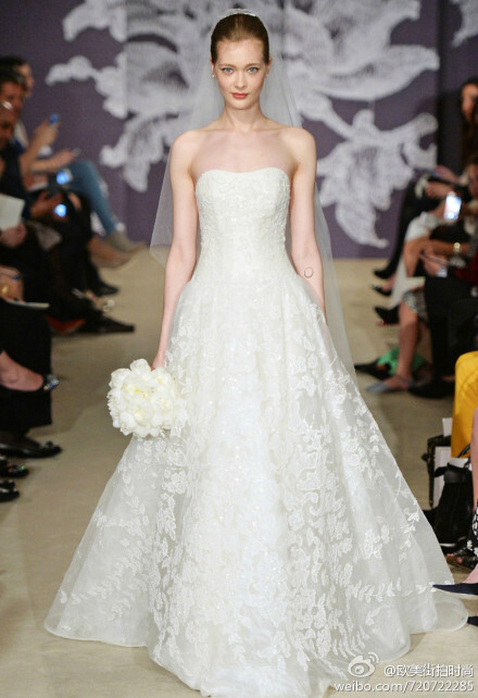直击2015春夏时装周┃Carolina Herrera「卡罗琳娜·埃莱拉」 2015春夏系列。