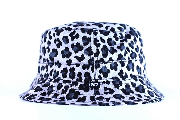 locograyleopardbuckethat渔夫帽豹纹