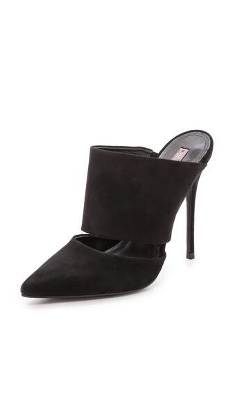 Schutz Quereda Suede Mules